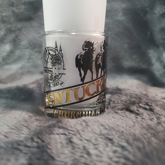 Kentucky Derby Vintage 1987 *First Year Edition* Shot Glass - Picture 2 of 5